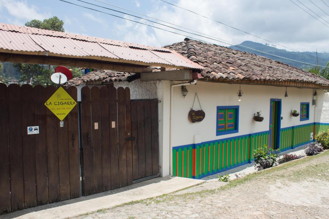萨兰托 La Cigarra Casa De Huespedes酒店 外观 照片
